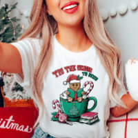 Gingerbrot Weihnachtsbuch Lover T - Shirt