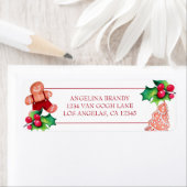 Gingerbrot Weihnachtsdusche Rücksendeadresse (Insitu)