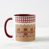 Gingerbrot Weihnachtsfeiertag Tasse (Links)