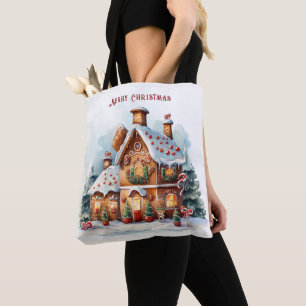 Gingerbrot Weihnachtsfeiertag Tote Tasche