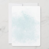 Gingerbrot Weihnachtsfeiertage Party Einladung (Rückseite)