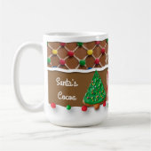 Gingerbrot Weihnachtsfeiertage Tasse (Links)