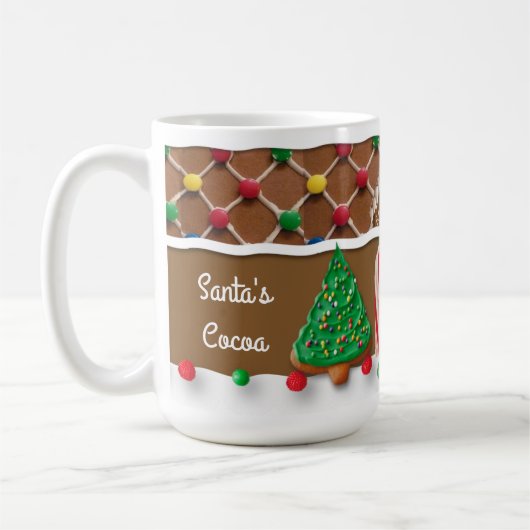 Gingerbrot Weihnachtsfeiertage Tasse (Links)