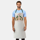 Gingerbrot Weihnachtsgebäck Backgebäck Crew Schürze (Getragen)