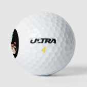 Gingerbrot Weihnachtskaffee Lover Weihnachtsgesche Golfball (Logo)
