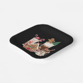 Gingerbrot Weihnachtskaffee Lover Weihnachtsgesche Pappteller (Gewinkelt)