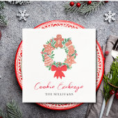 Gingerbrot Weihnachtskochbörse Serviette