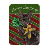 Gingerbrot Weihnachtskochtkuchen Magnet (Vertikal)