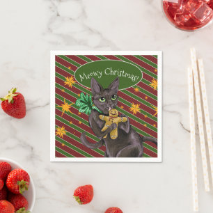 Gingerbrot Weihnachtskochtkuchen Serviette
