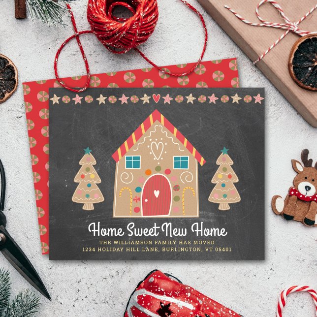 Gingerbrot Wir haben die Chalkboard-Karte verschob (Von Creator hochgeladen)