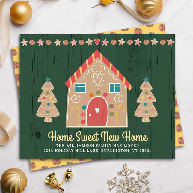 Gingerbrot Wir haben die grüne Rustikalkarte versc (Von Creator hochgeladen)