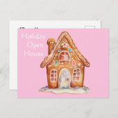 Gingerbrot Wish Postkarte (Vorne/Hinten)