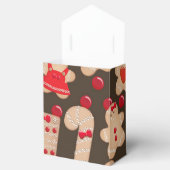 Gingerbrote Cookies Holiday Cookie Exchange Party Geschenkschachtel (Geöffnet)