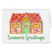 Gingerbrothaus der Saison (Vorderseite (Horizontal))