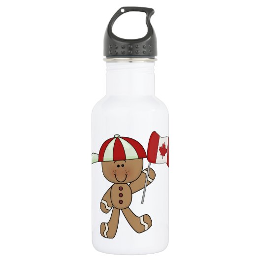 GingerCa Flag Liberty Flasche Edelstahlflasche (Vorderseite)