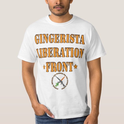 ¡ Gingerista! T-Shirt (Vorderseite)