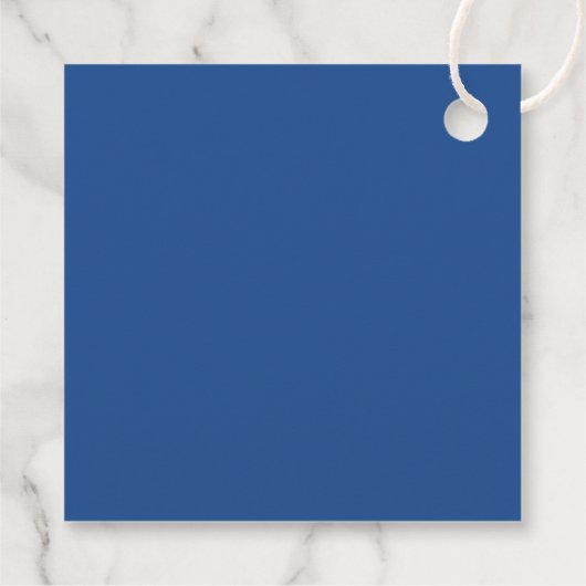 GingerJar & Bamboo | Monogramm A | Geschenkanhänger (Rückseite)