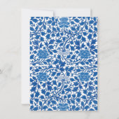 GingerJar Chinoiserie | Monogramm T | Mitteilungsk Karte (Rückseite)