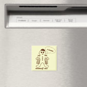 Gingerjew Man Magnet (In Situ (Geschirrspüler))