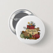 Gingerman Weihnachten Button (Vorne & Hinten)