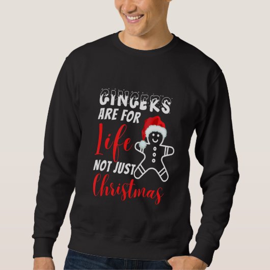 Gingers are for life not just for christmas, Ginge Sweatshirt (Vorderseite)
