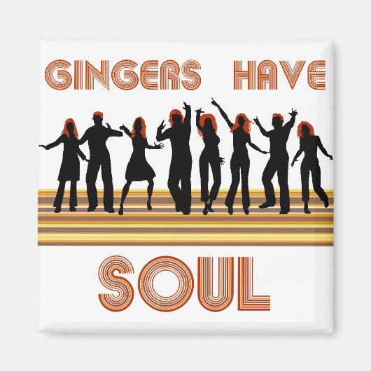 Gingers haben Soule-Ausbildung Magnet (Vorne)
