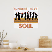 Gingers haben Soule-Ausbildung Poster (Küche)