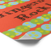 "Gingers Rock!" Poster (Ecke)