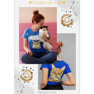 Gingers sind die besten Katzen-Liebhaber Tabby-Kat T-Shirt