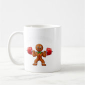 Gingershred Funny Gingerbread Man Gym Bodybuilding Kaffeetasse (Links)