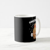 Gingershred Funny Gingerbread Man Gym Bodybuilding Kaffeetasse (VorderseiteRechts)