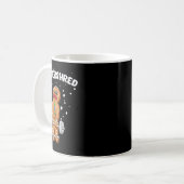 Gingershred Funny Gingerbread Man Gym Bodybuilding Kaffeetasse (Vorderseite Links)