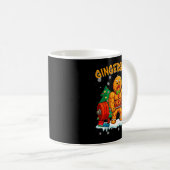 Gingershred Funny Gingerbread Man Gym Bodybuilding Kaffeetasse (VorderseiteRechts)