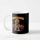 Gingershred Funny Gingerbread Man Gym Bodybuilding Kaffeetasse (Links)
