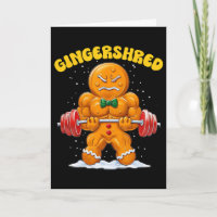 Gingershred Lustiger Weihnachtsmann Gym Bodybuildi