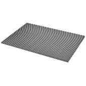 Gingham-11x8 GLASS-SCHNITTSTELLE Schneidebrett (Ecke)