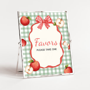 Gingham Apple von unserem Eye Baby Duwer Lieblings Poster