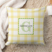 Gingham Baby Kissen (Decke)