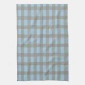 Gingham Blau  Geschirrtuch (Vertikal)