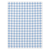 Gingham Blue Summer Picnic Kariert Tablecloth Tischdecke (Vorderseite)
