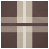Gingham | Braun & Beige Stoff (Muster)
