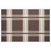 Gingham | Braun & Beige Stoff (Fat Quarter (45,7 x 55,9 cm))