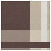 Gingham | Braun & Beige Stoff (Nahaufnahme)