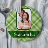 Gingham Button (Beispiel)