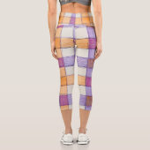 Gingham Capri Leggings (Rückseite)