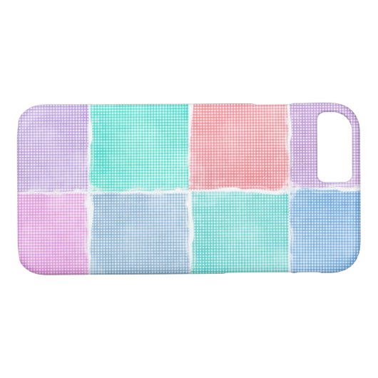 Gingham Case-Mate iPhone Hülle (Rückseite (Horizontal))