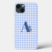 Gingham Case-Mate iPhone Hülle (Rückseite)
