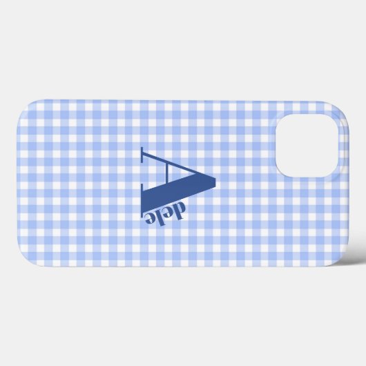 Gingham Case-Mate iPhone Hülle (Rückseite (Horizontal))