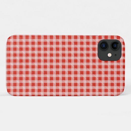 Gingham Case-Mate iPhone Hülle (Rückseite (Horizontal))