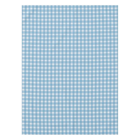 Gingham Charm Blue Tischdecke (Vorderseite)